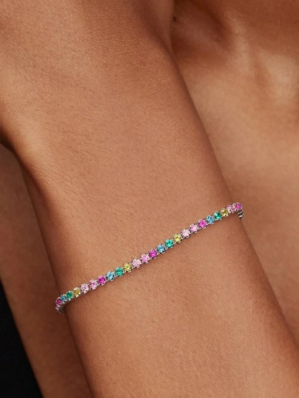 Pandora Rainbow Tennis Bracelet